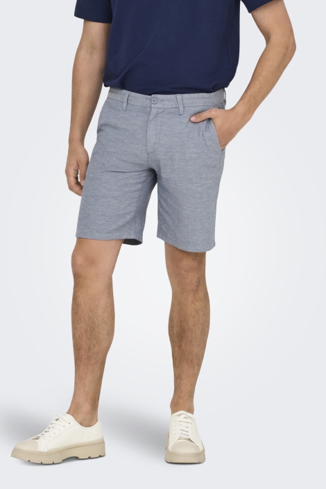 Only & Sons onsmark 0011 cotton linen shorts no